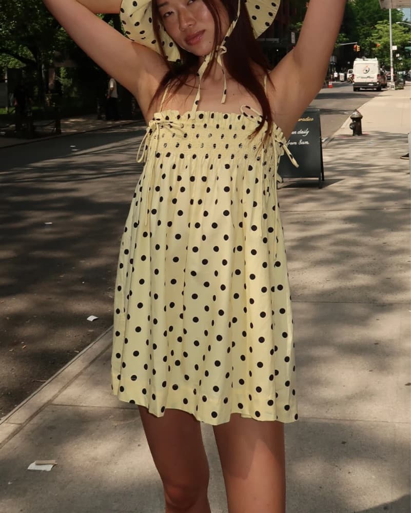 Damson Madder Lilo Mini Dress - Image 2