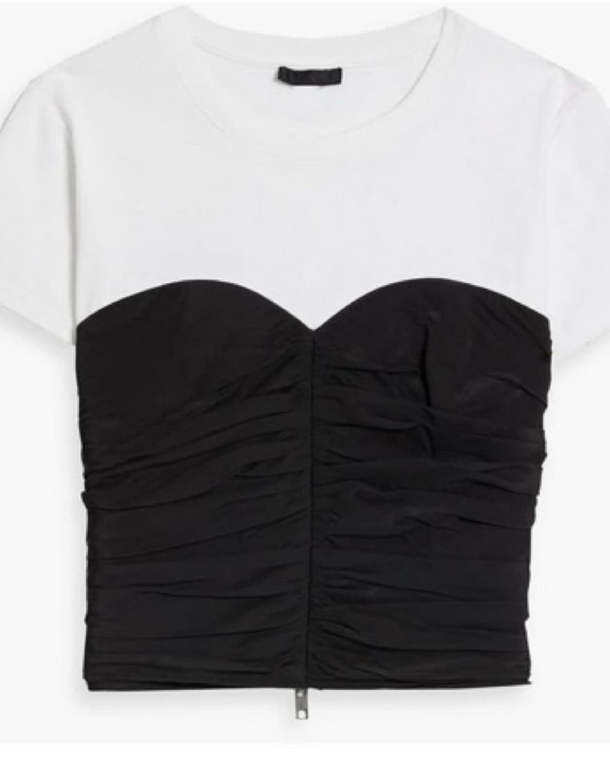 Alexander Wang Ruched Bodycon Top - Image 3
