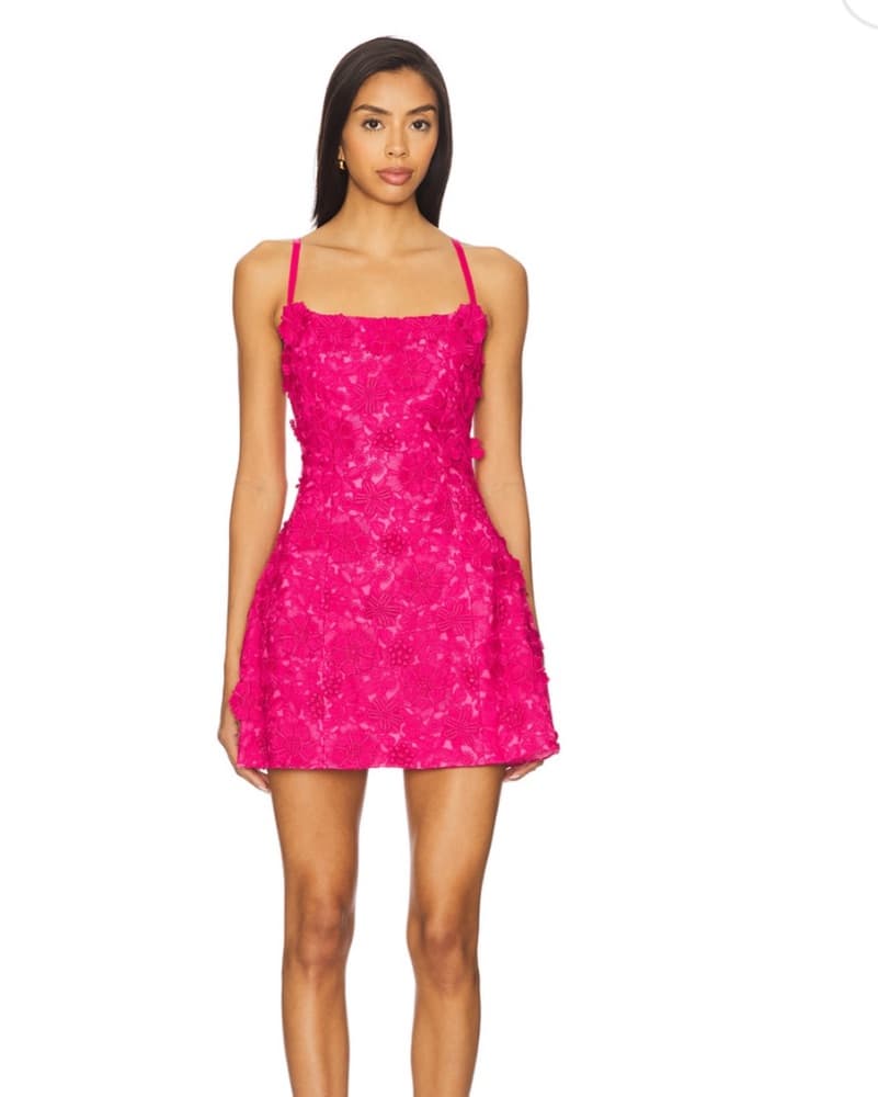 Fuchsia Elliatt Mini Dress - Image 2