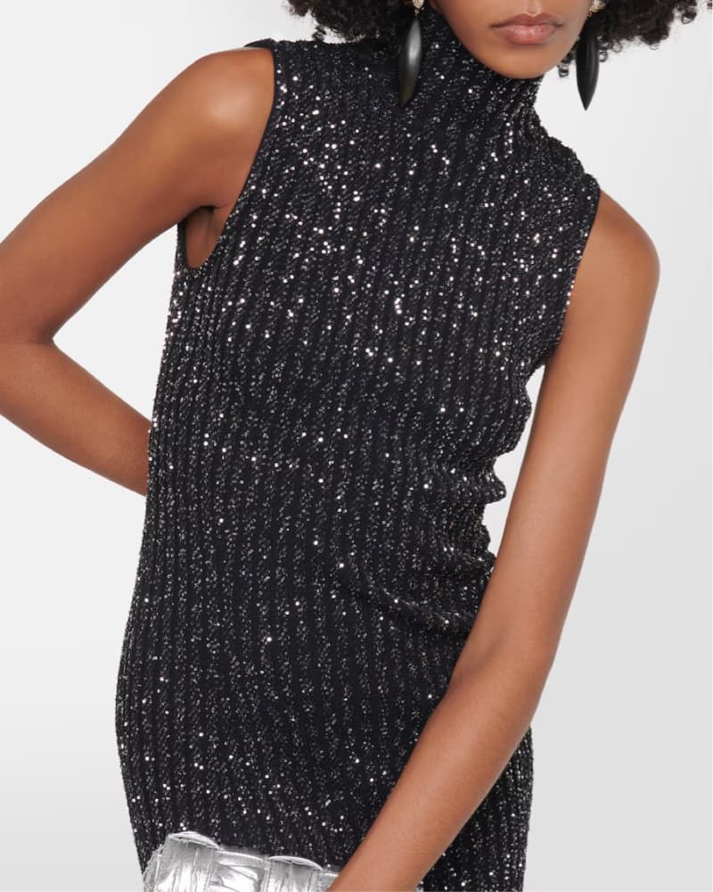 Missoni Black Sequin Dress  - Image 3