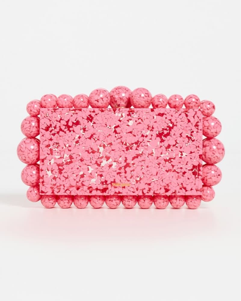 Cult Gaia Pink Eos Clutch - Image 2