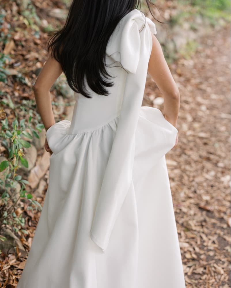Elliatt One Shoulder Bow dress - Image 2
