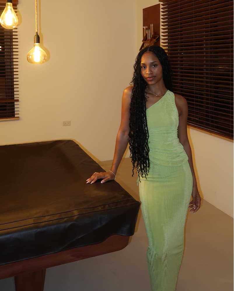 Oh Polly Lime Green Two-Piece Set - Image 2