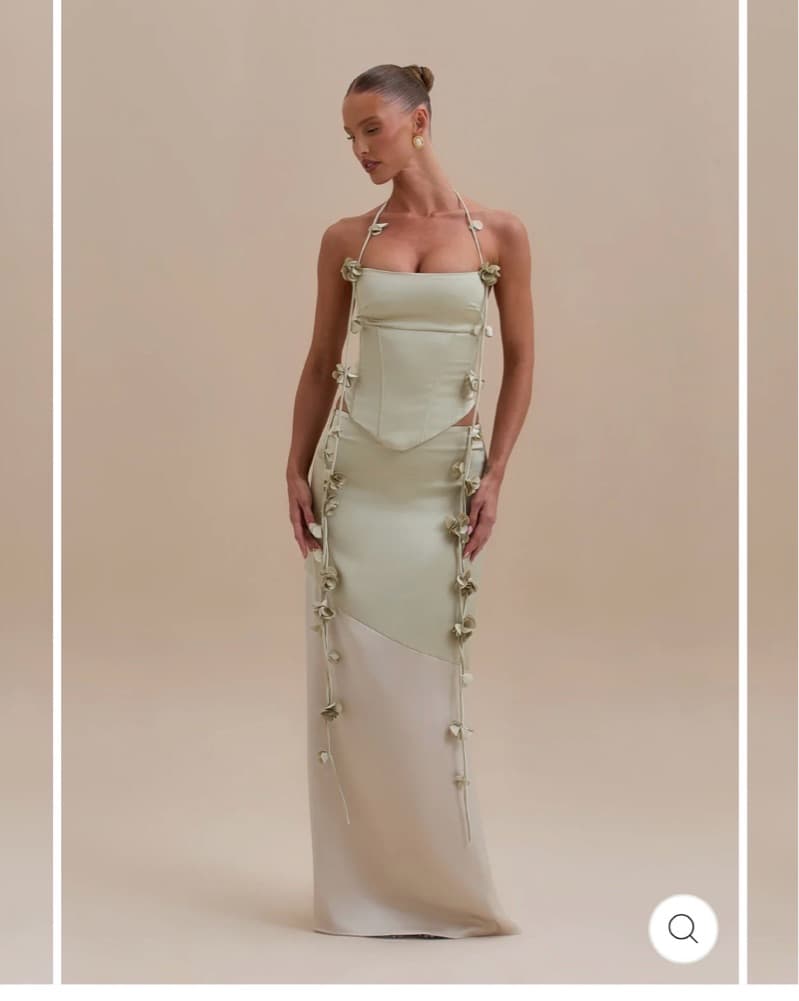 Wanderdoll Esmeralda Corset Satin Set - Image 1