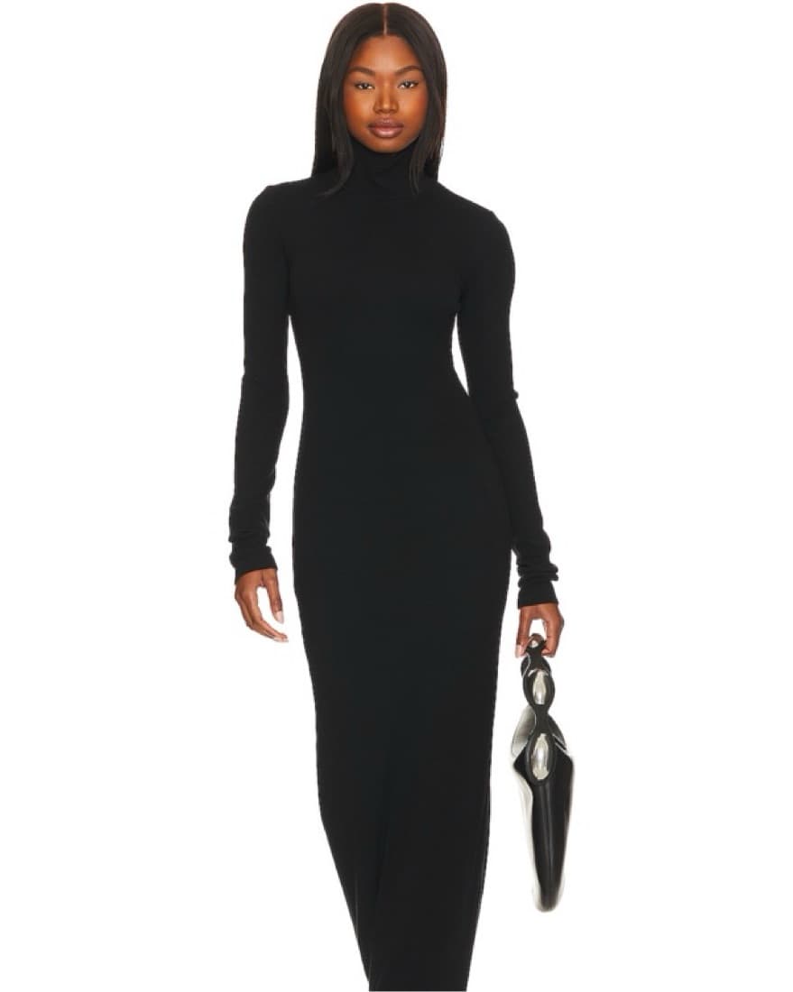Turtleneck Maxi dress - Image 1