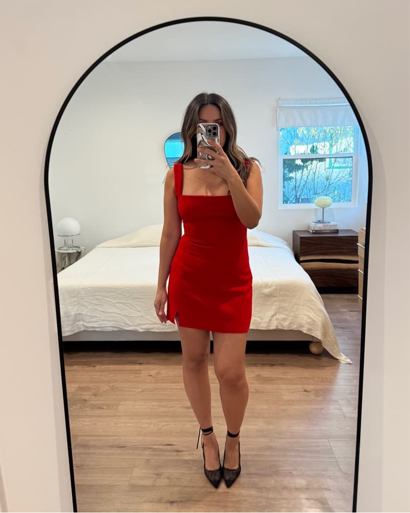 Princess Polly Red Bombshell Mini Dress - Image 1