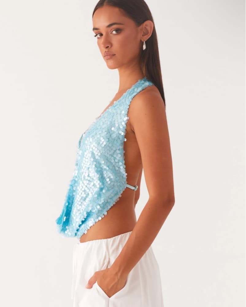 peppermayo rio dreams top turquoise - Image 3