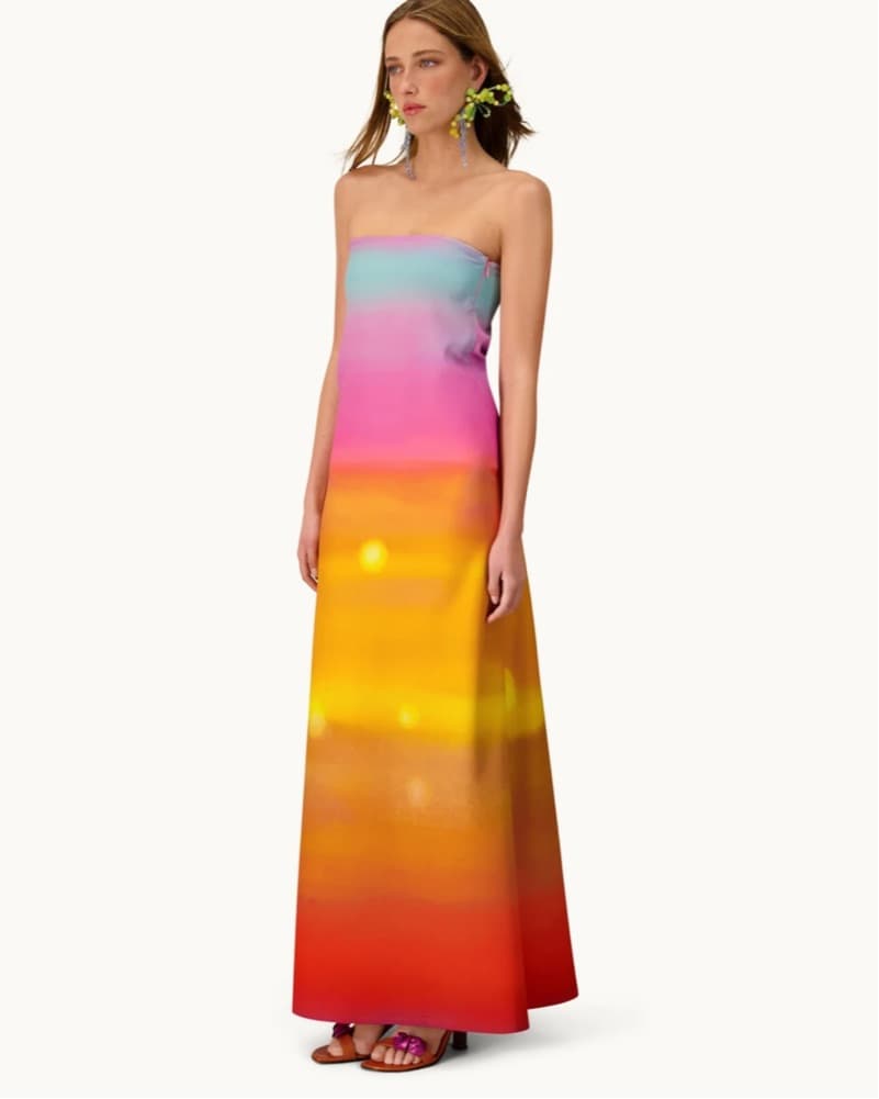 Mirae Sleevess Senset Maxi Dress - Image 3