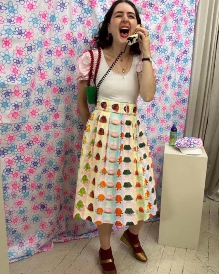 Rachel Antonoff Jello Skirt - Image 1