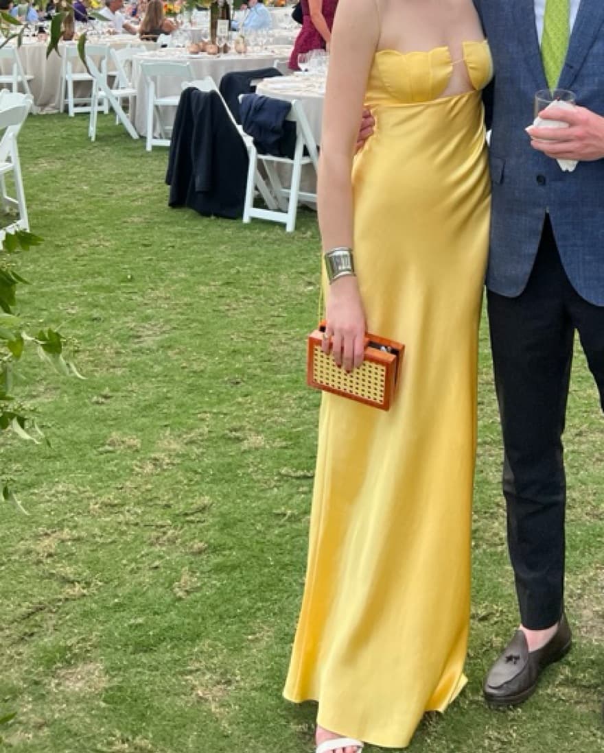 Anna October Yellow Tulip Dress - Image 1