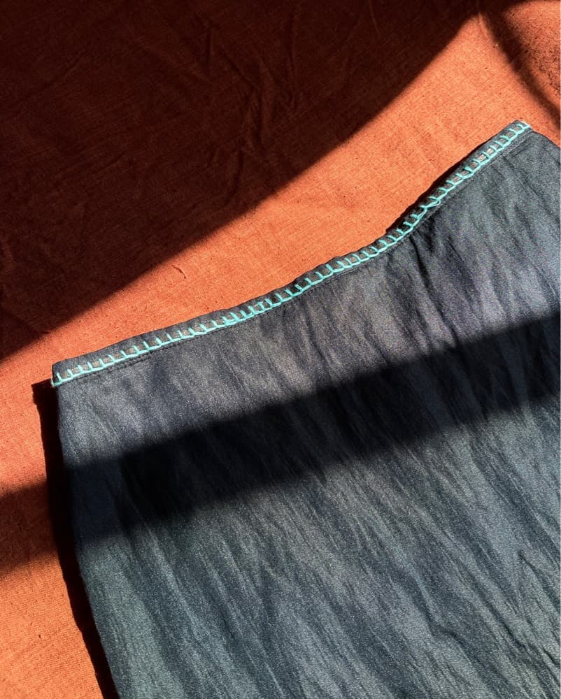 Elegant Embroidered Maxi Skirt - Image 4