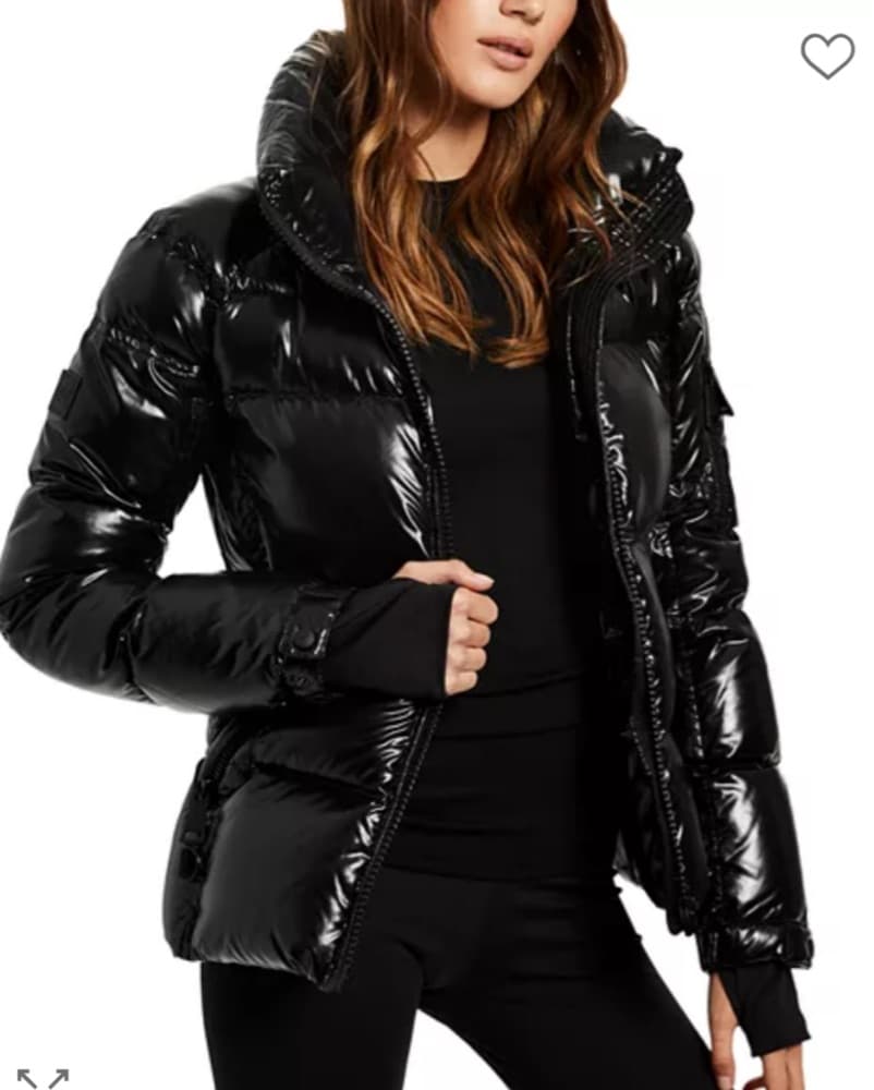 SAM Black Puffer Down Ski Jacket - Image 3