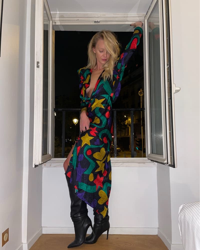 Ronny Kobo Astrid Shapes Dress Size S - Image 2