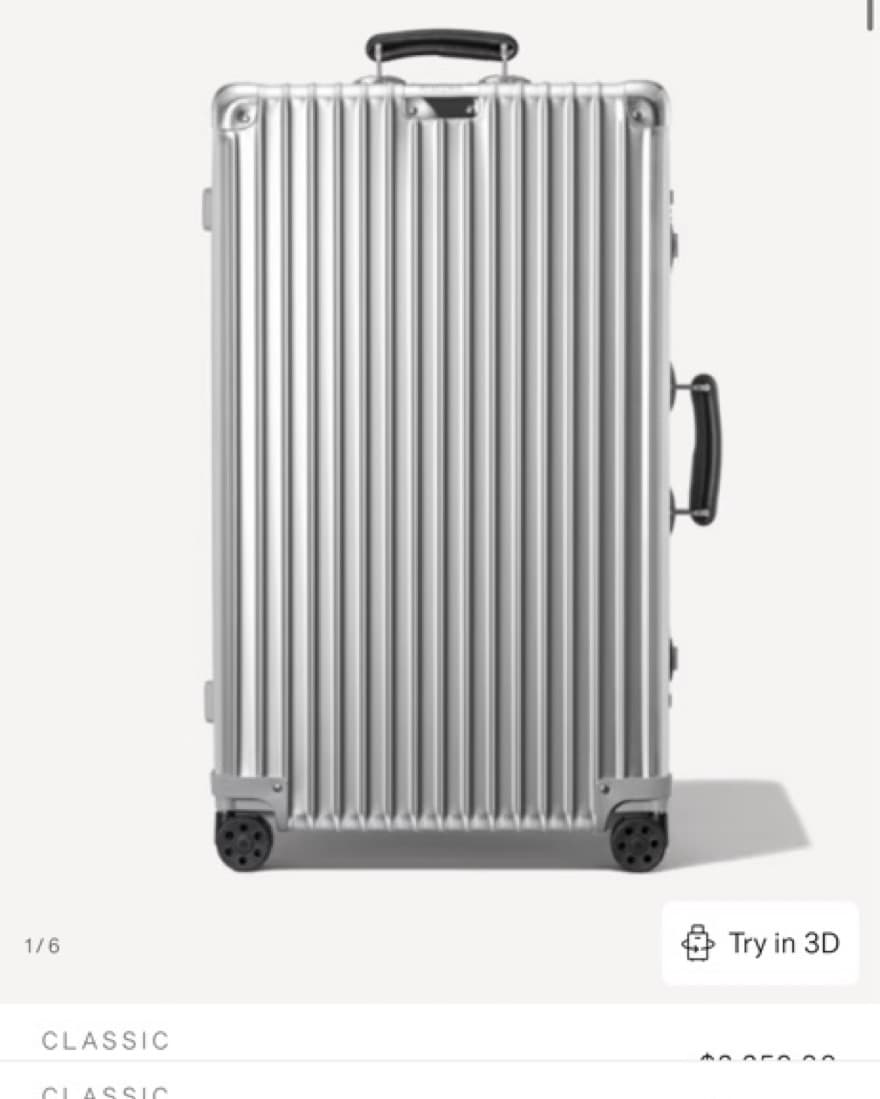 Rimowa Classic Trunk Suitcase - Image 3