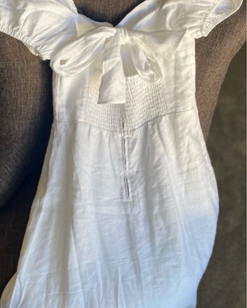 Reformation White Dress - Image 4