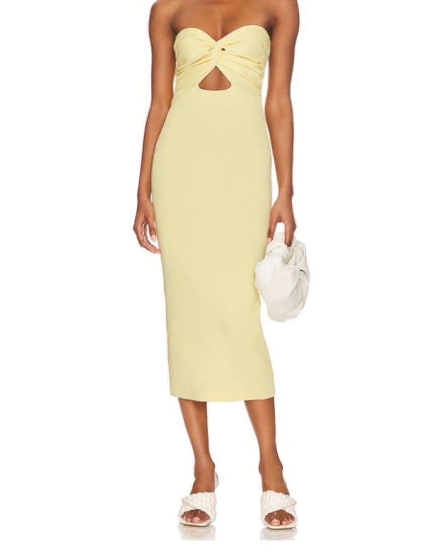 REVOLVE Yellow Dress - Image 1