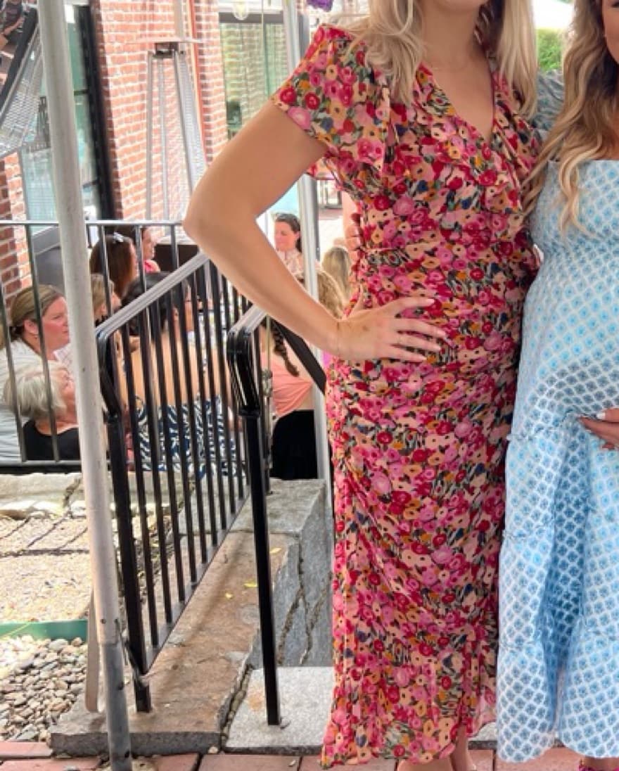 Astr the Label Vilma Dress - Floral Sz L - Image 2