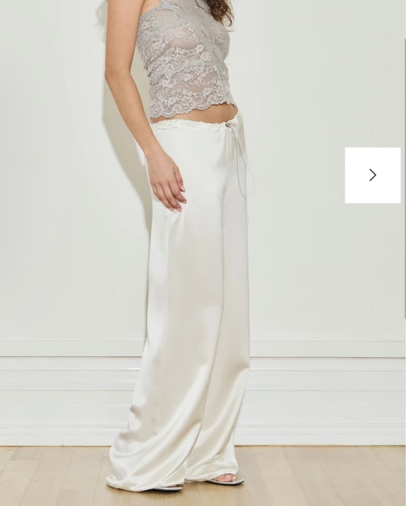 Masion Essentiele Satin Trouser - Image 1