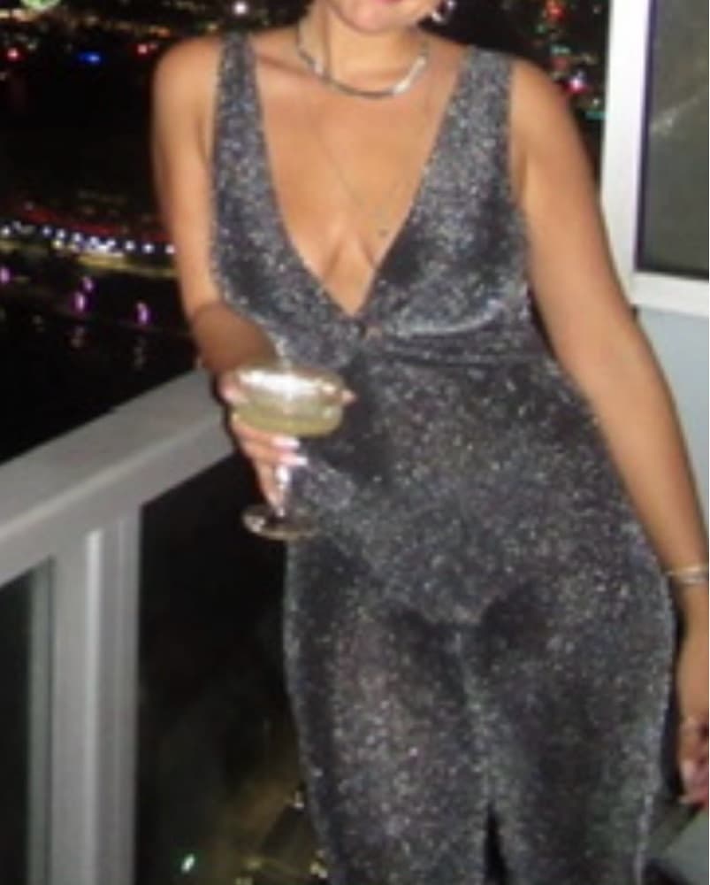 Sparkling Sequined Formal Jumpsuit - Image 3