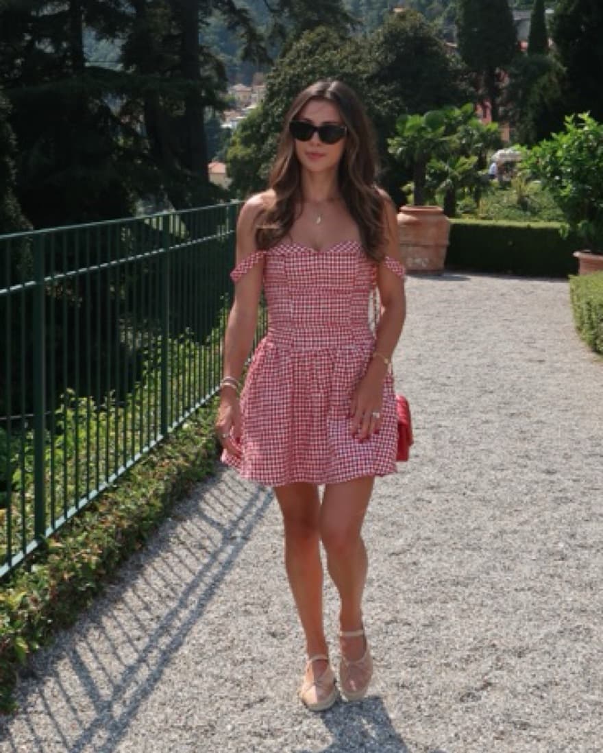 Reformation Gingham dress - Image 2