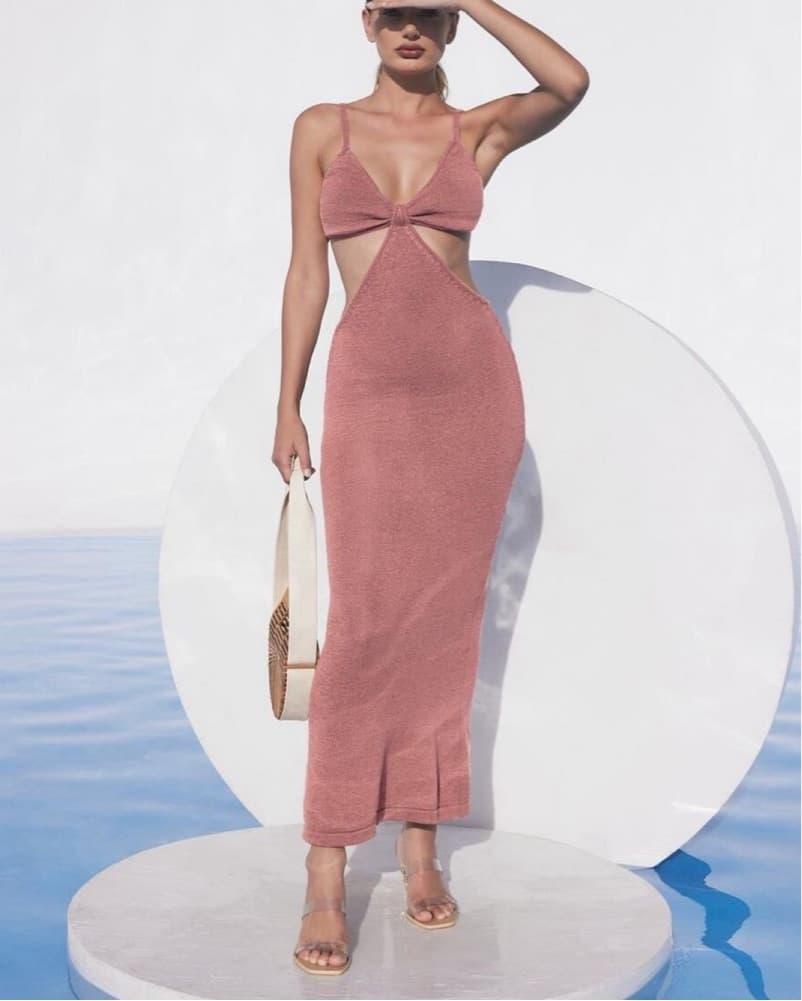Cult Gaia Serita Cutout Dress In Jaipur - Image 1