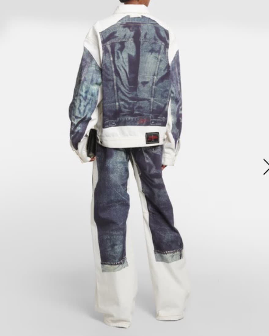 Jean Paul Gaultier Tattoo Denim Jacket - Image 4