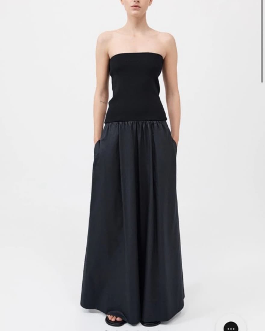 St Agni Strapless Drop-Waist dress - Image 1
