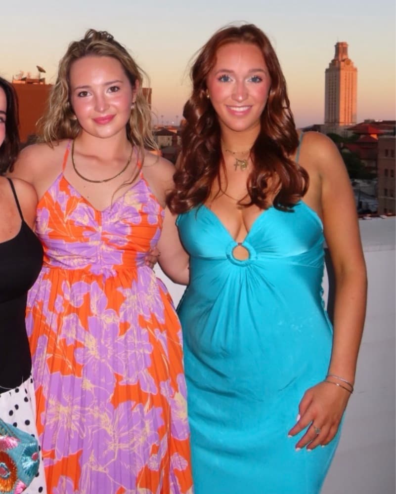 Mango Blue Satin Maxi Dress - Image 2