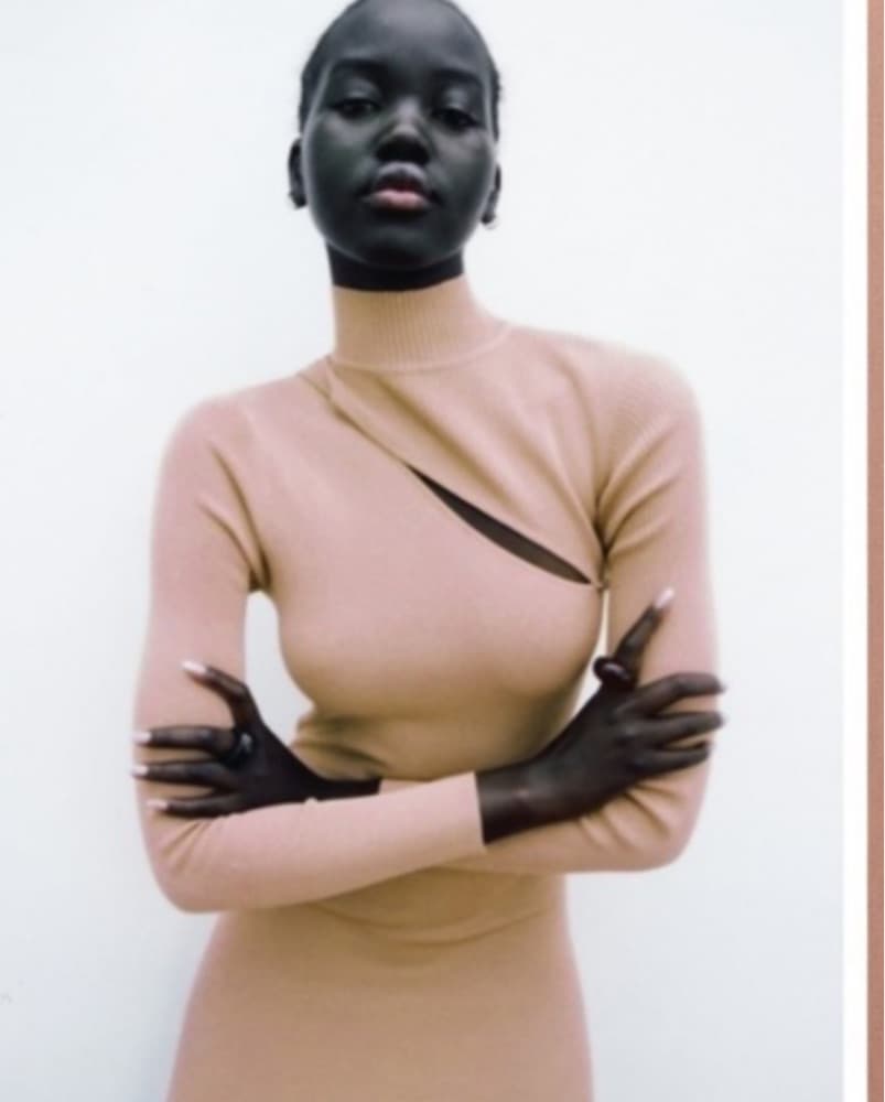 Zara Cutout Long Sleeve Dress - Image 3