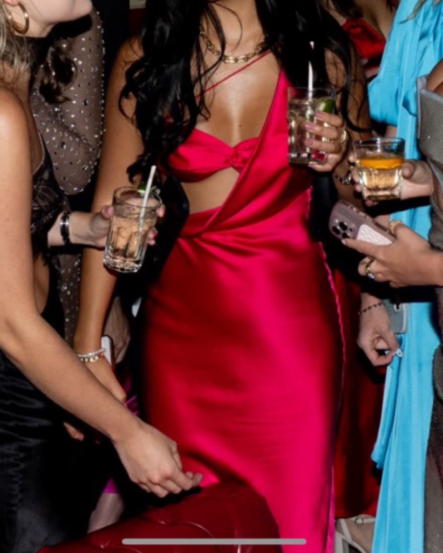 The Sei Asymmetrical Cowl Bias Gown - Image 2