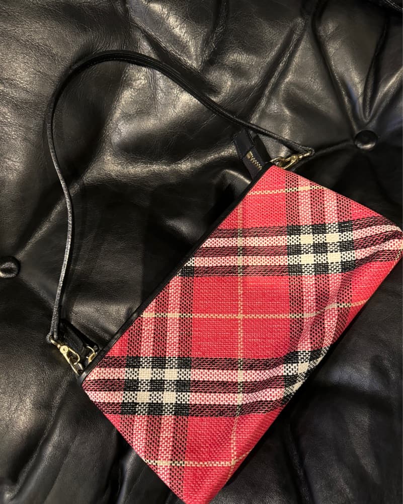 Vintage Burberry Pouchette  - Image 1