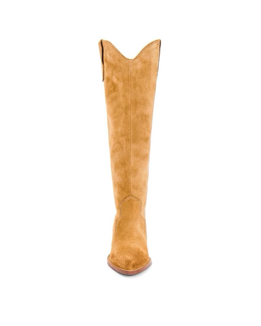 Presley Boot in Storm Cameo Suede - Image 4