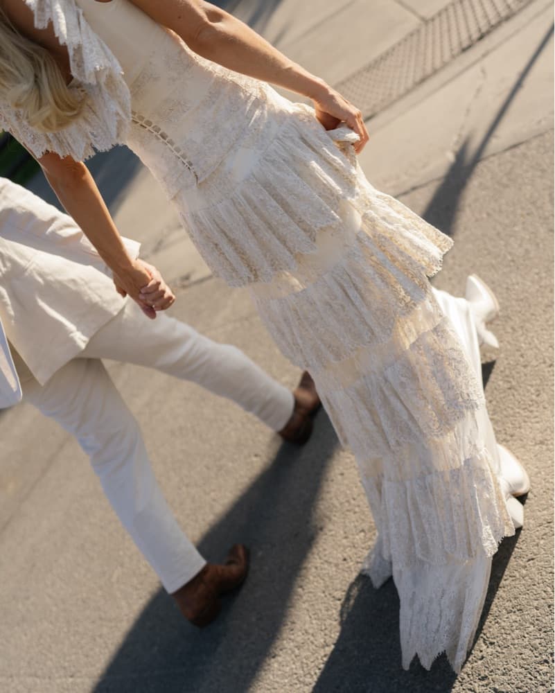 Custom CINQ Lace Ruffle Set - Image 3