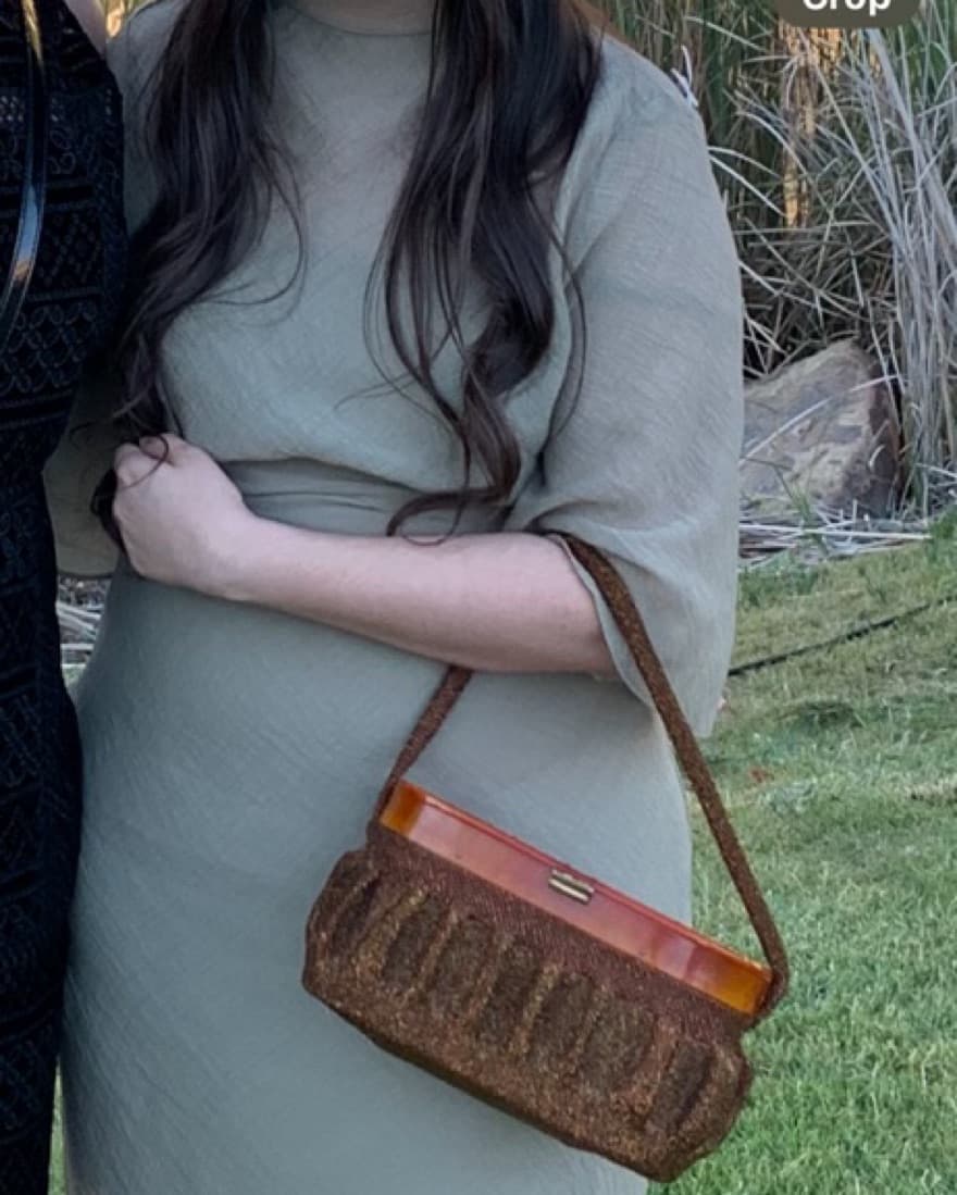 Sage Green & Other Stores Midi Dress - Image 1