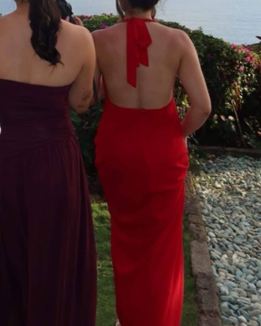 Runaway The Label Red Maxi Dress  - Image 4