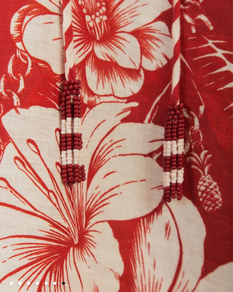 Farm Rio Floral Chain Midi Dress - Image 4