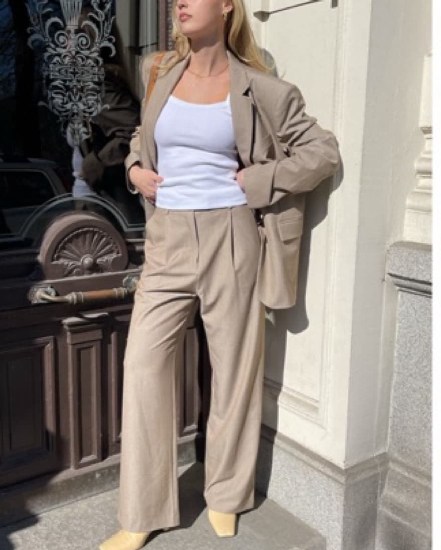 Djerf Ave Blazer In Oat  - Image 4