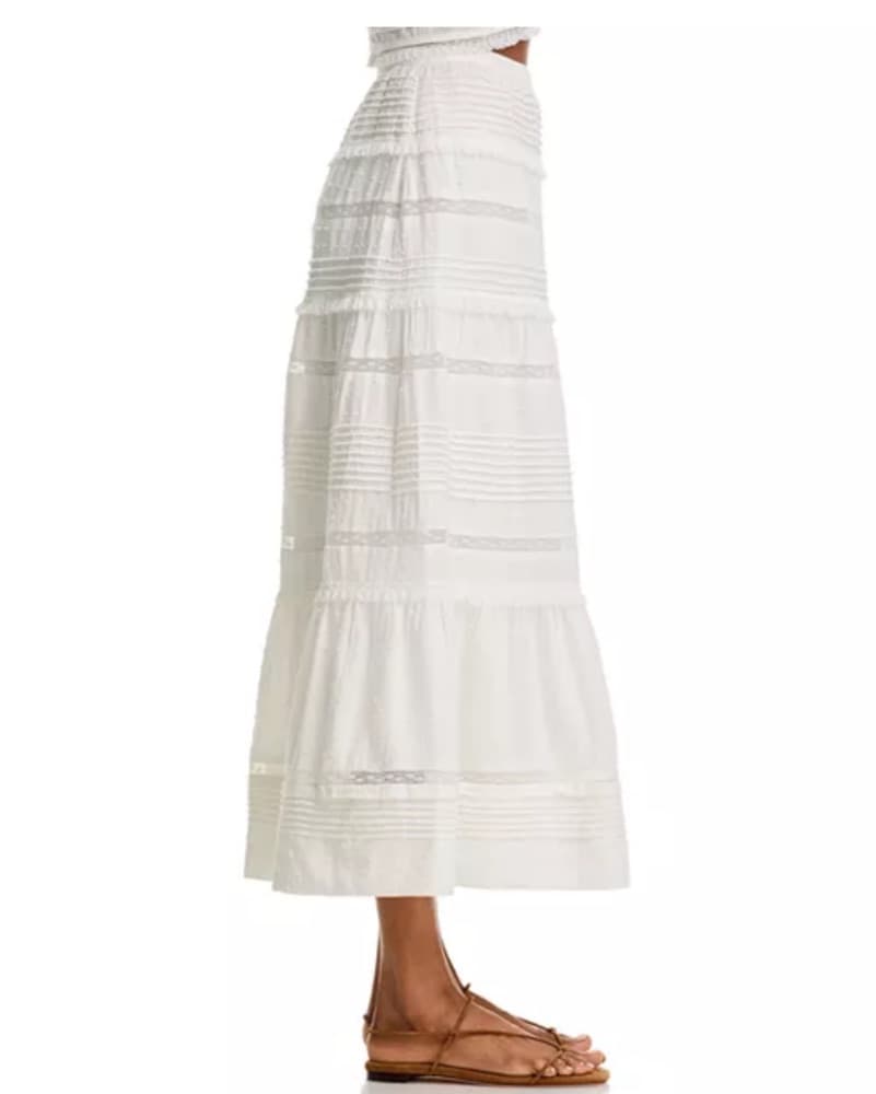 White Maxi Skirt  - Image 2