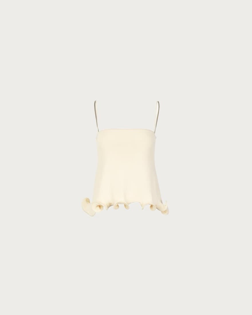 Same Ruffle Hem Tank Top - Image 2