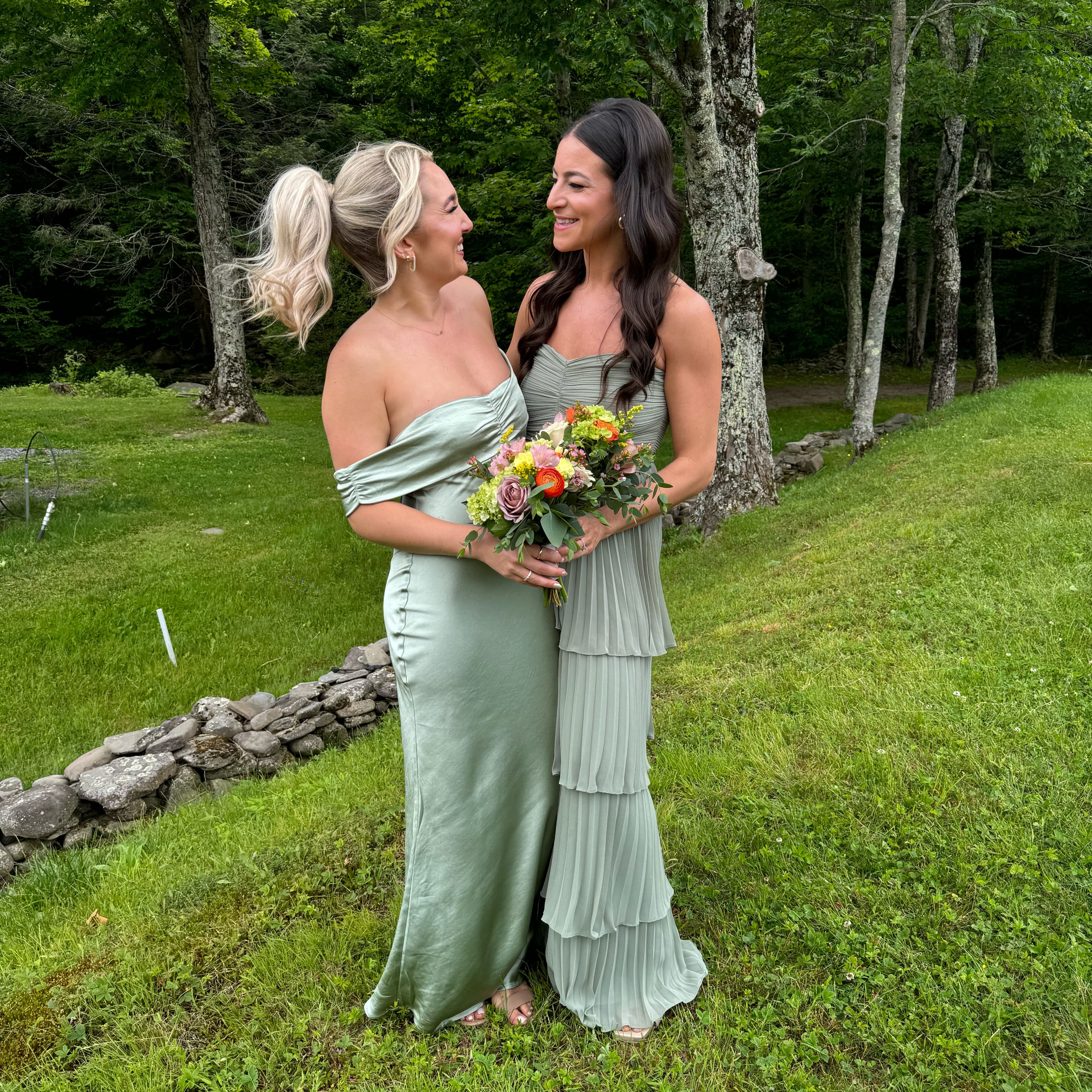 Sadee Maxi Dress Sage - Image 4
