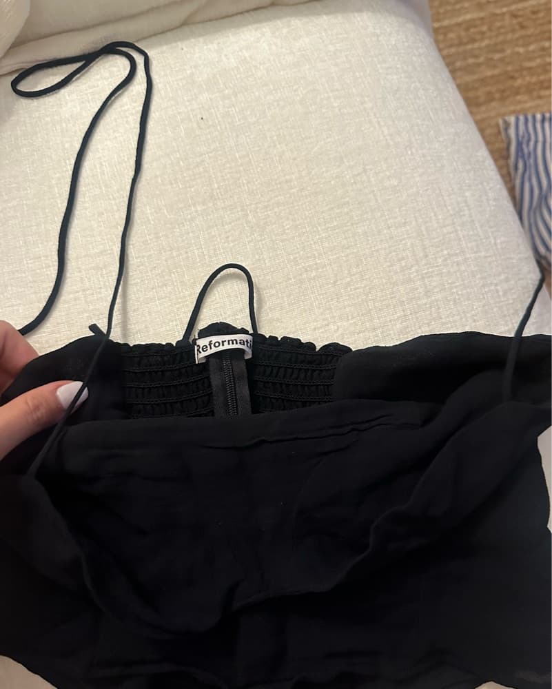 Reformation Black Going Out Top - Image 2