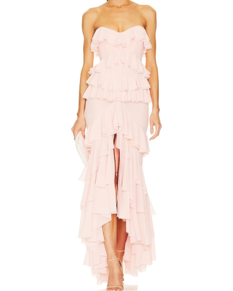 Michael Costello Blush Gown - Image 1
