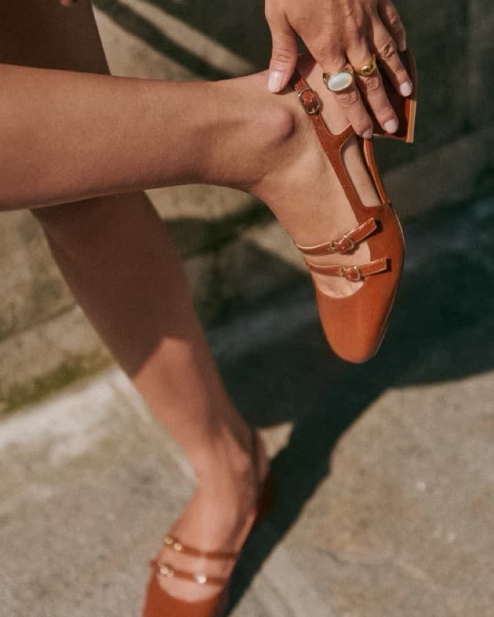 Sezane Paula Babies in Camel - Image 3