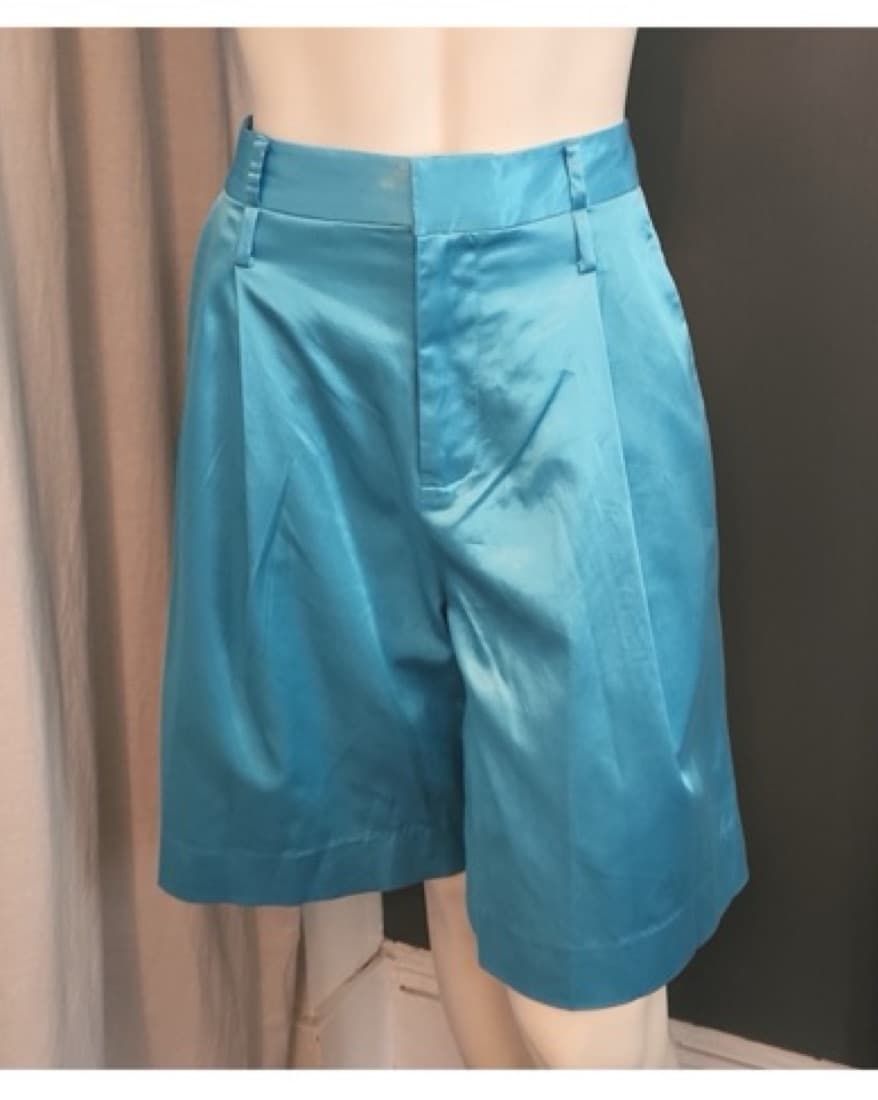 Staud Silk Shorts - Image 1
