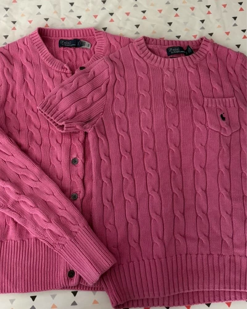 Polo Ralph Lauren cable Knit Sweater Set - Image 3