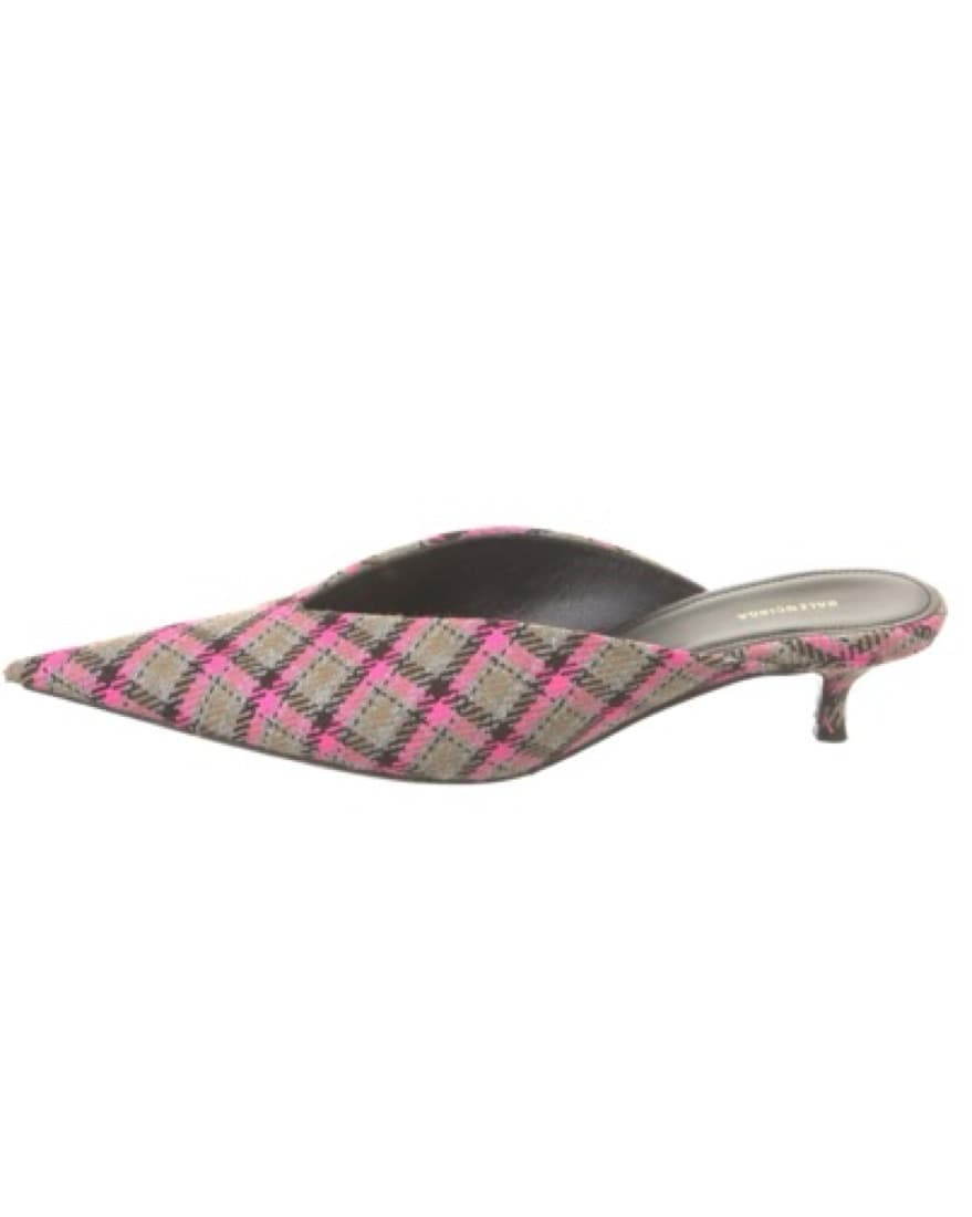 Balenciaga Plaid Kitten Heels - Work - Image 2