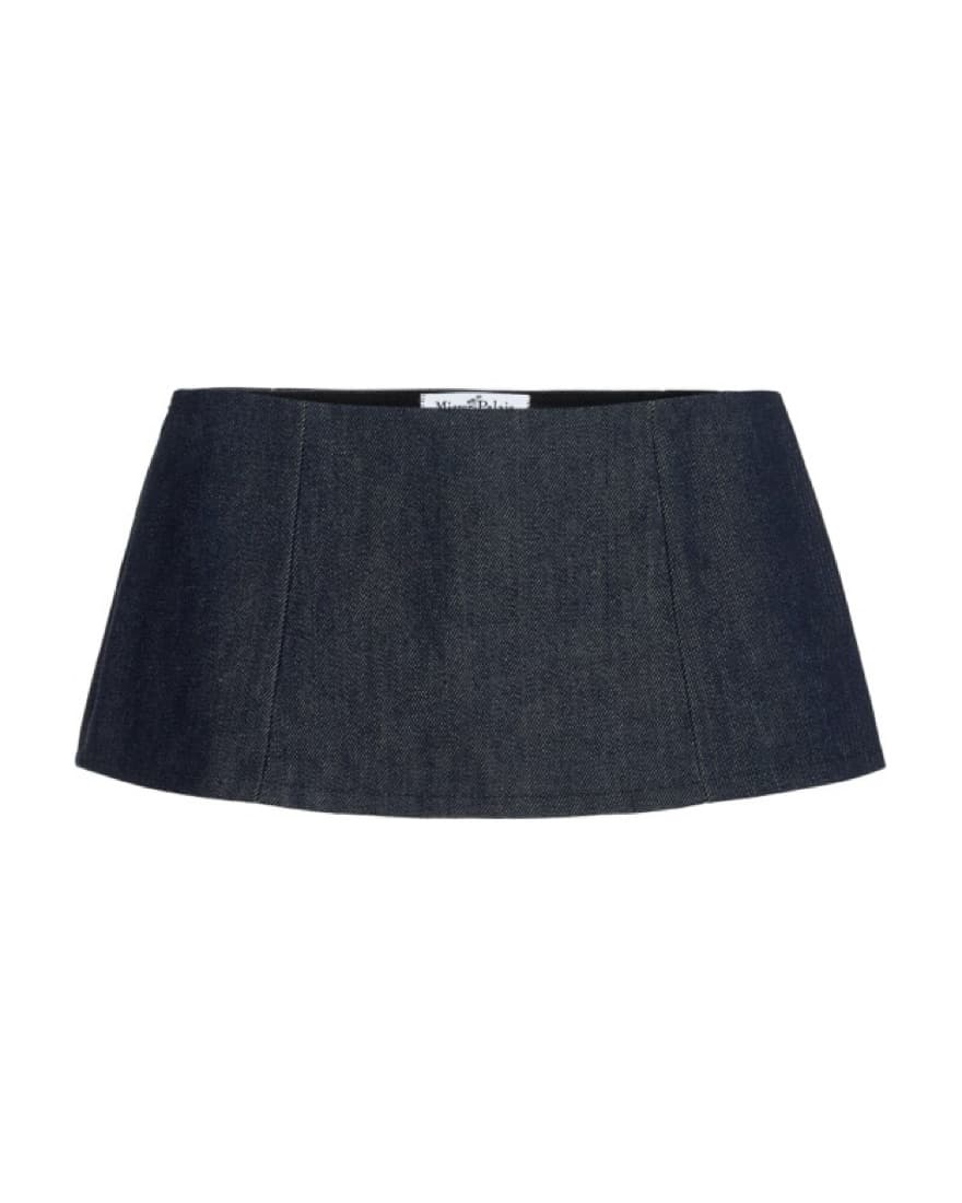 Mirror Palais Denim Skirt - Image 4
