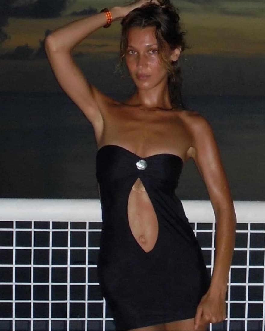 Buci Strapless Flower Dress - Image 1