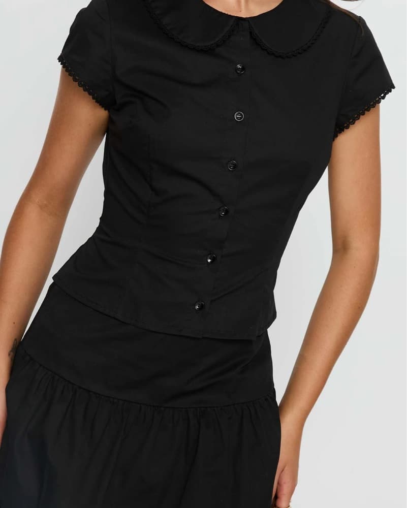 peter pan collar set🖤 - Image 4