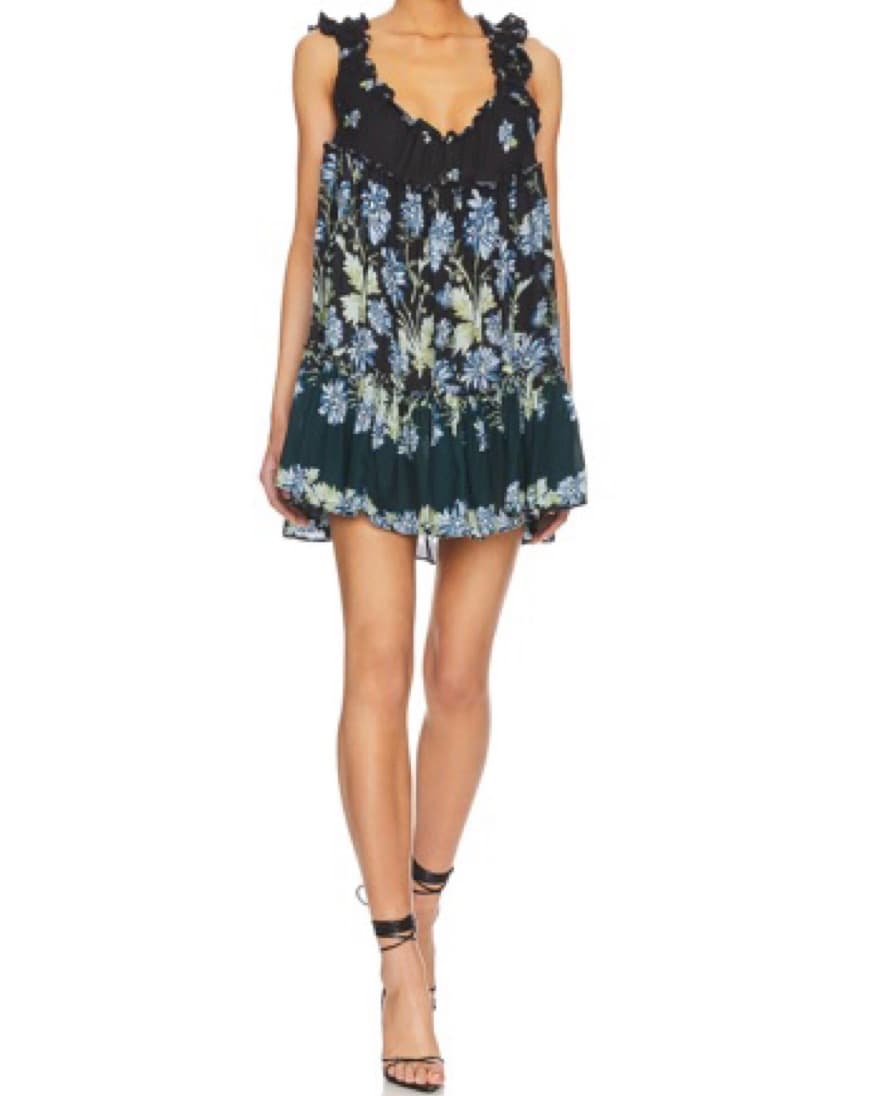 Floral Mini Dress - Image 1